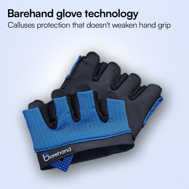 Barehand Gloves with textured grip for precision handling