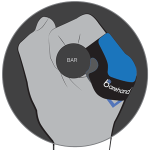 Barehand gloves minimalist hand protection